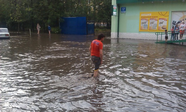 Обещали дождик с грозой...