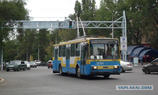 Крымские троллейбусы на самом длинном