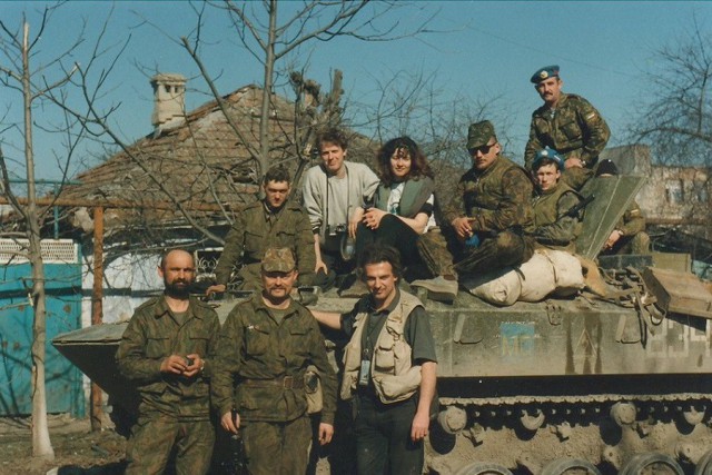"Мысли комбата" . Грозный. 1995