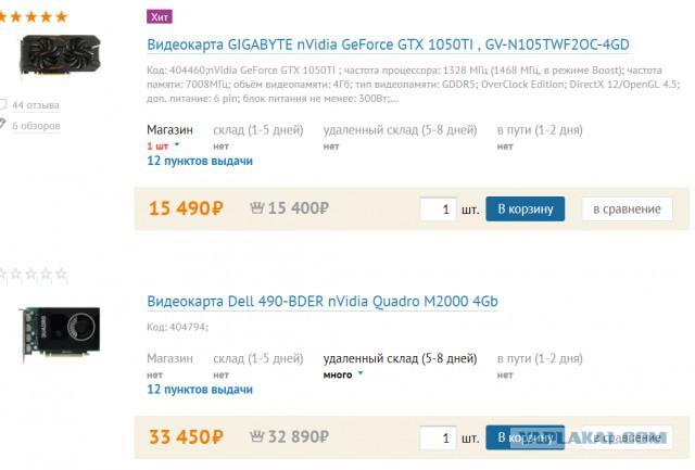 Из магазинов опять пропали видеокарты