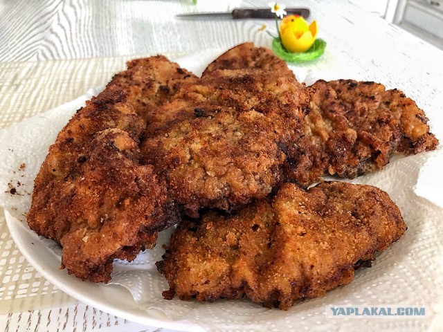 Шницель /// кулинария