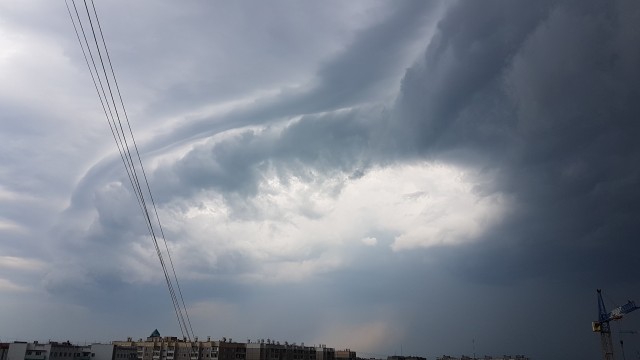 Суперъячейка в Техасе