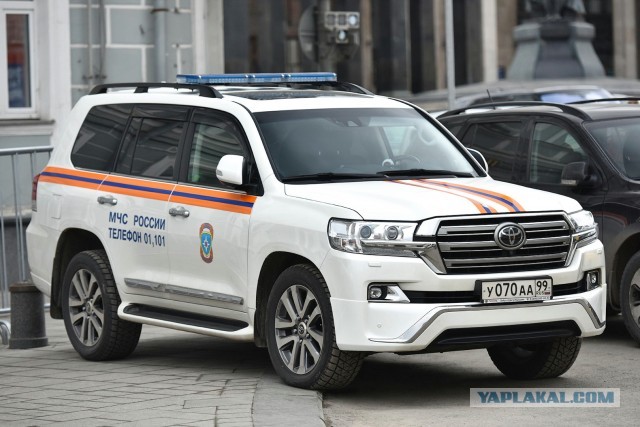Роскошные автомобили российской полиции