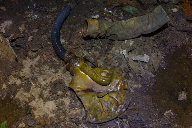 Взорванный в 70-х комплекс группового старта ядерных ракет 551-го РП