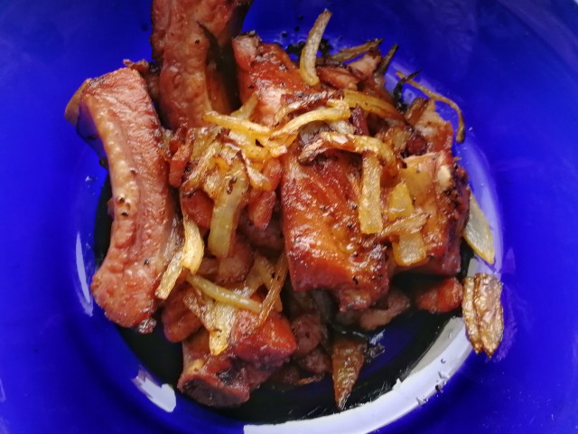 #ДРЯПнем! Кулинары поздравляют ЯП с ДР! Тушеная капуста с копчёными рёбрами.