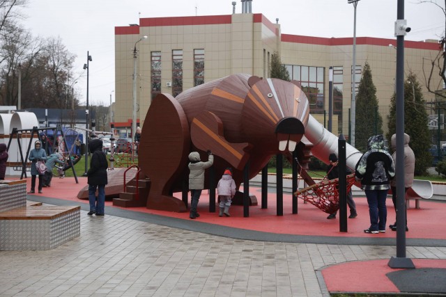 Нелегко бобру в Новомосковске