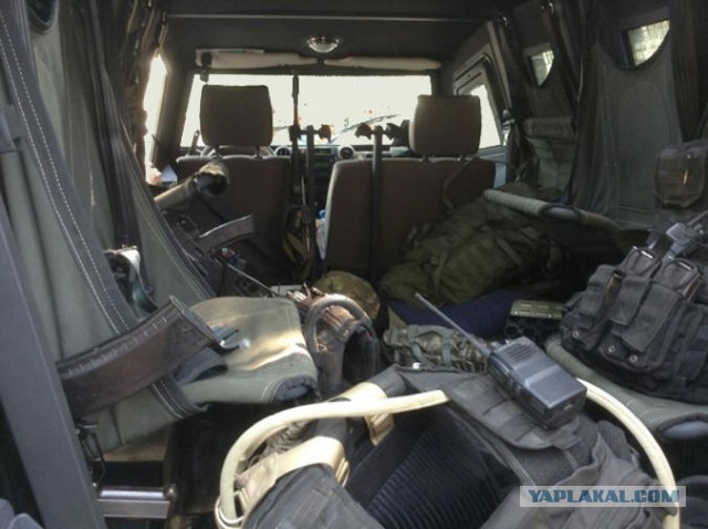 Нацгады оставили в Тельманове все свои Кугуары