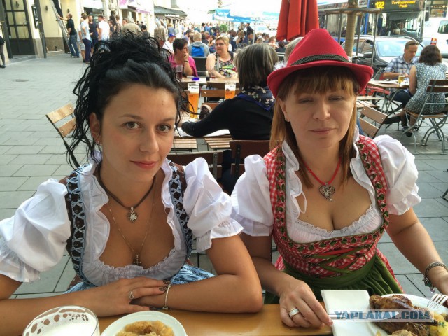 Репортаж  с крупнейше вечеринки — Октоберфеста