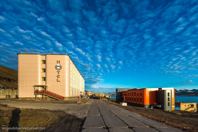 Как и чем живут наши на Шпицбергене в Баренцбурге