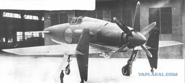 Японский перехватчик Kyushu J7W Shinden (1943-1945гг)