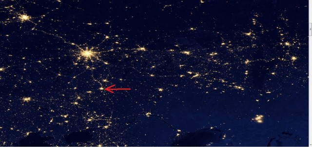 Роскосмос показал, как выглядят российские города с околоземной орбиты