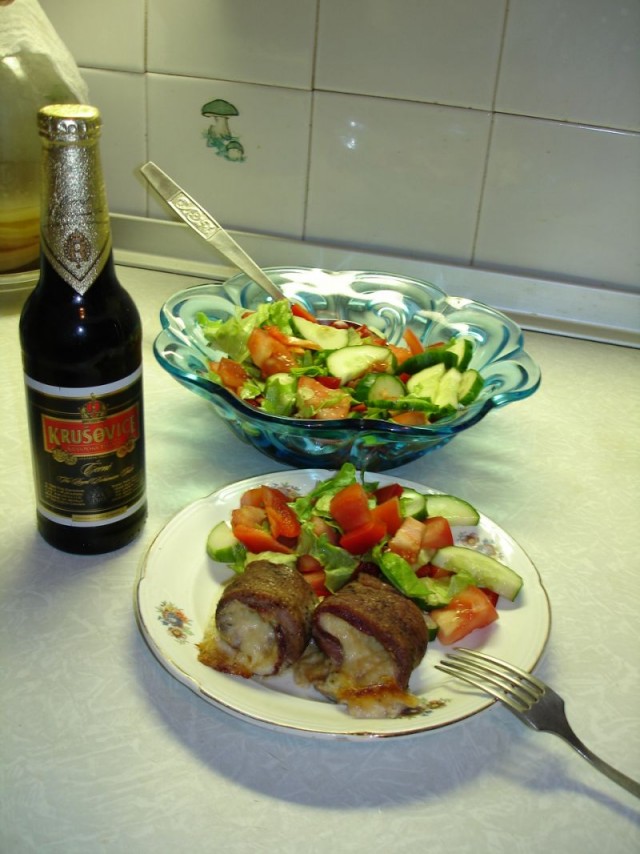 Мясные рулетики