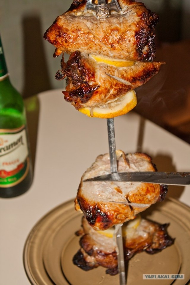 Мясо на гриле
