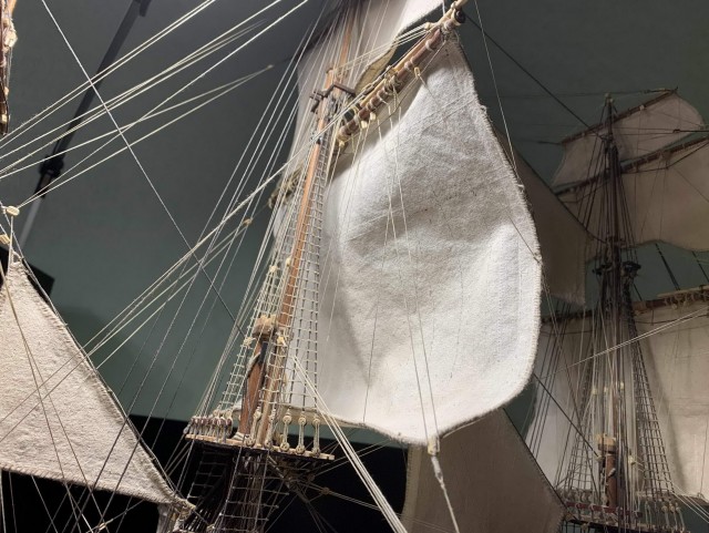 Постройка модели линкора Santisima Trinidad