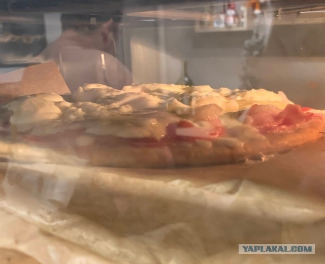 Простенькая пицца в конвекционной печи