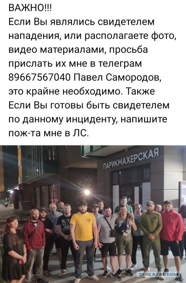 Мигранты напали на две семьи в Ленобласти.