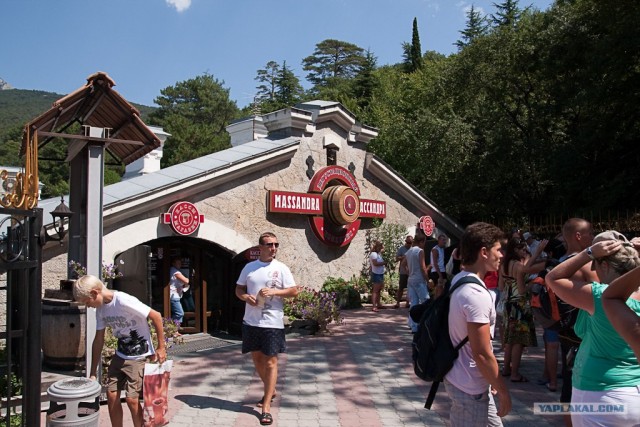 Массандровский винзавод. Музей, дегустация.