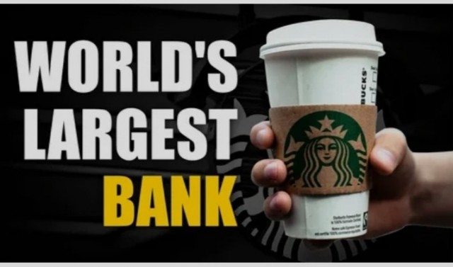 Starbucks — один из самых крупных банков в США. Что?!