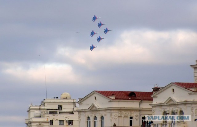 Авиашоу в Севастополе 20.12.2014