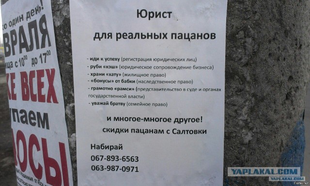 Надписи, таблички, маразмы