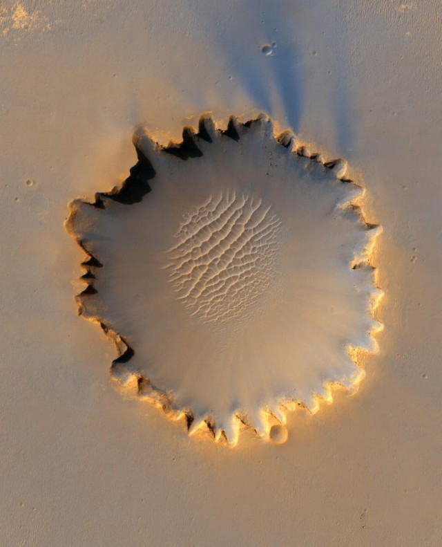 Марсианские ландшафты крупным планом