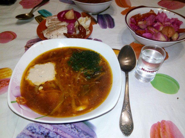 Гуцульский борщ