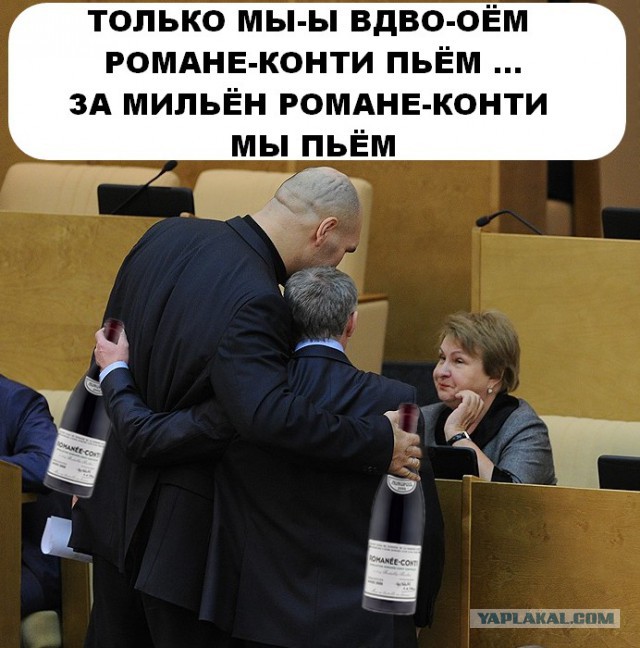 У кого-то скоро Новый год! Госдуме закупили дорогой алкоголь, бутылка вина стоит 1,5 млн рублей