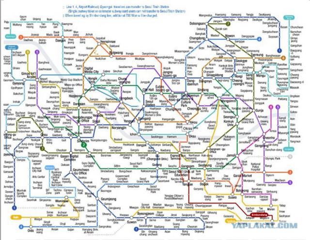 15 самых сложных схем метрополитена на нашей планете