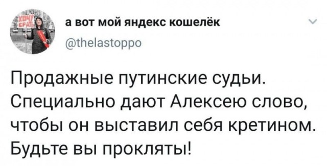 Крик души с дерева у суда сами знаете над кем