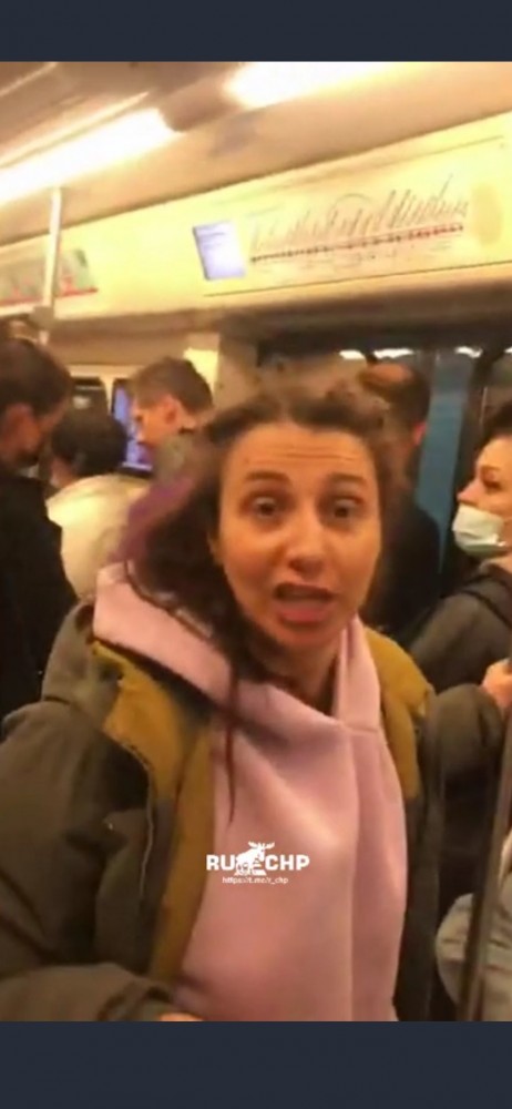 Скандал в московском метро