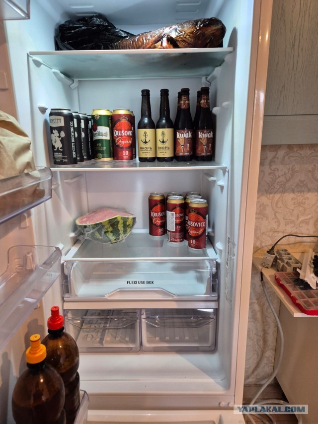 Настоящий мужской холодильник