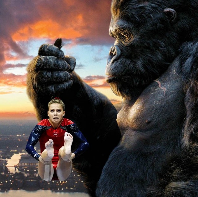 Фотожаба Гимнасточка