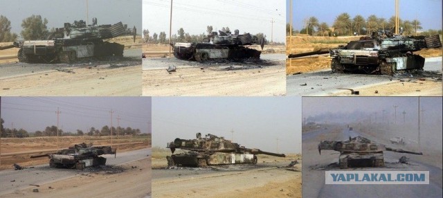 РПГ сжигает американские танки.