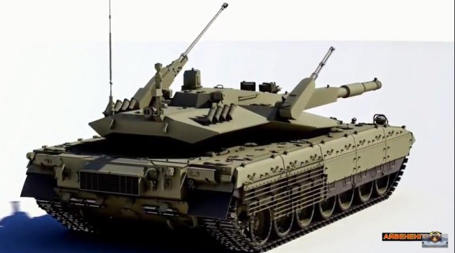 Боевые возможности "Арматы" впервые показали на "Армии-2016"