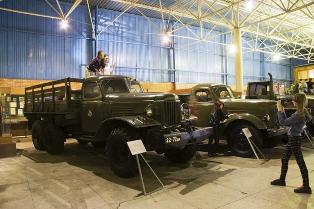 Музей военной автомобильной техники в Рязани
