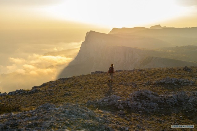 Зорб в Домбае улетел в ущелье