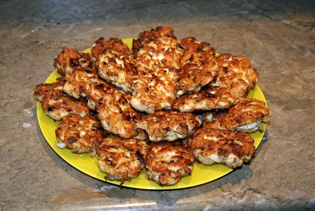Куриные котлетки рубленные
