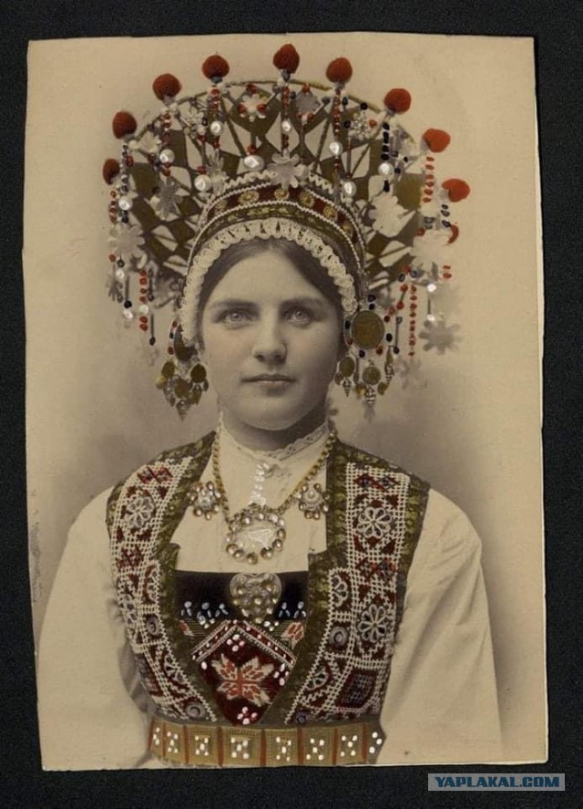 Норвежские красавицы-невесты конца 19 века. Смотрим фотоподборку
