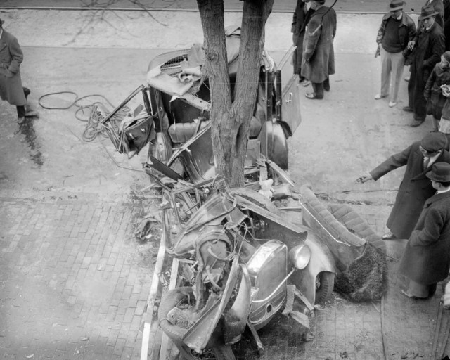 Трагичные и нелепые автомобильные аварии Бостона в 1930-х годах