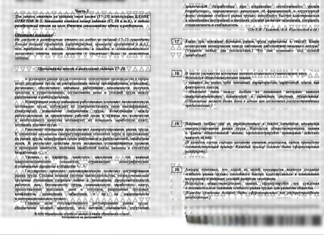 Сегодня неизвестные слили сканы с ответами ЕГЭ по обществознанию