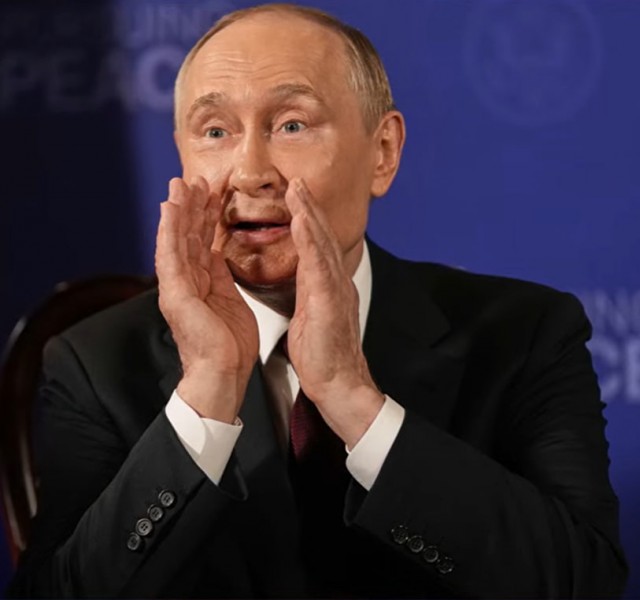 Путин прилетел в Анкоридж
