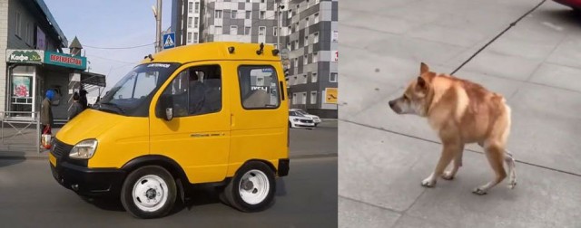 Малюсенький гелендваген заметили в Москве