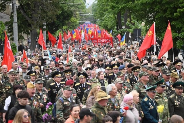 Обстановка сегодня в столице Молдавии Кишинёве