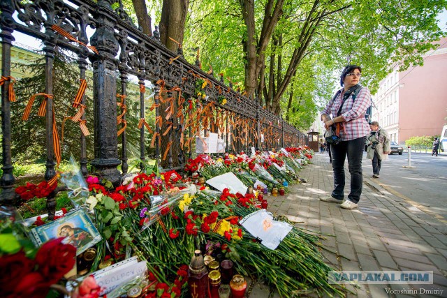 Парад в честь украинских ветеранов ВОВ