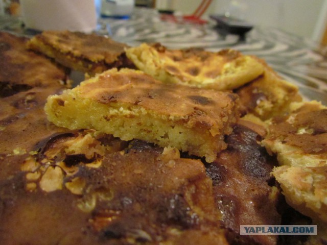 Лимонные брусочки