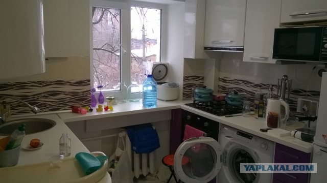 Как обустроить кухню 5.8 кв.м.