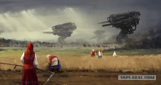 Советский шагающий танк ШТ-1