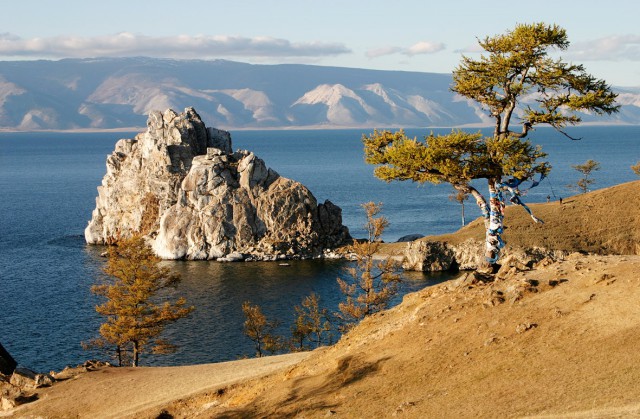 Красота осеннего Байкала