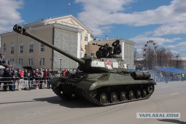 Фоторепортаж с  Парада Победы в Верхней Пышме