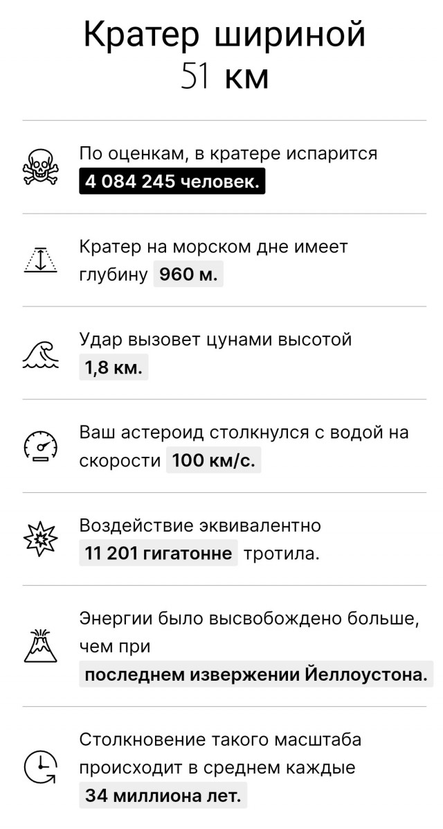 Стало скучно? Запусти астероид в Землю.